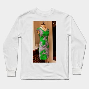 Green dress Long Sleeve T-Shirt